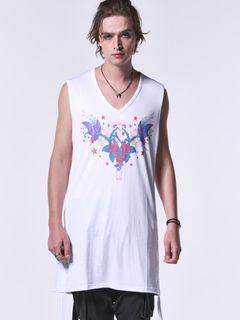 SharringTankTop / シャーリングタンクトップ / ホワイト