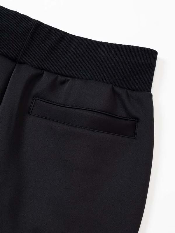 DOUBLE KNIT GOTHIC LOGO PANTSブラック【SY32 by SWEET YEARS】