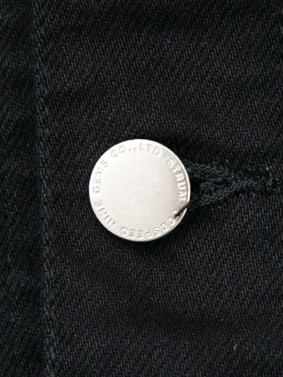 11oz Organic Cotton Stretch Denim Jacket / 11oz オーガニックコットン ストレッチデニム ジャケット / Jimmy / ブラック