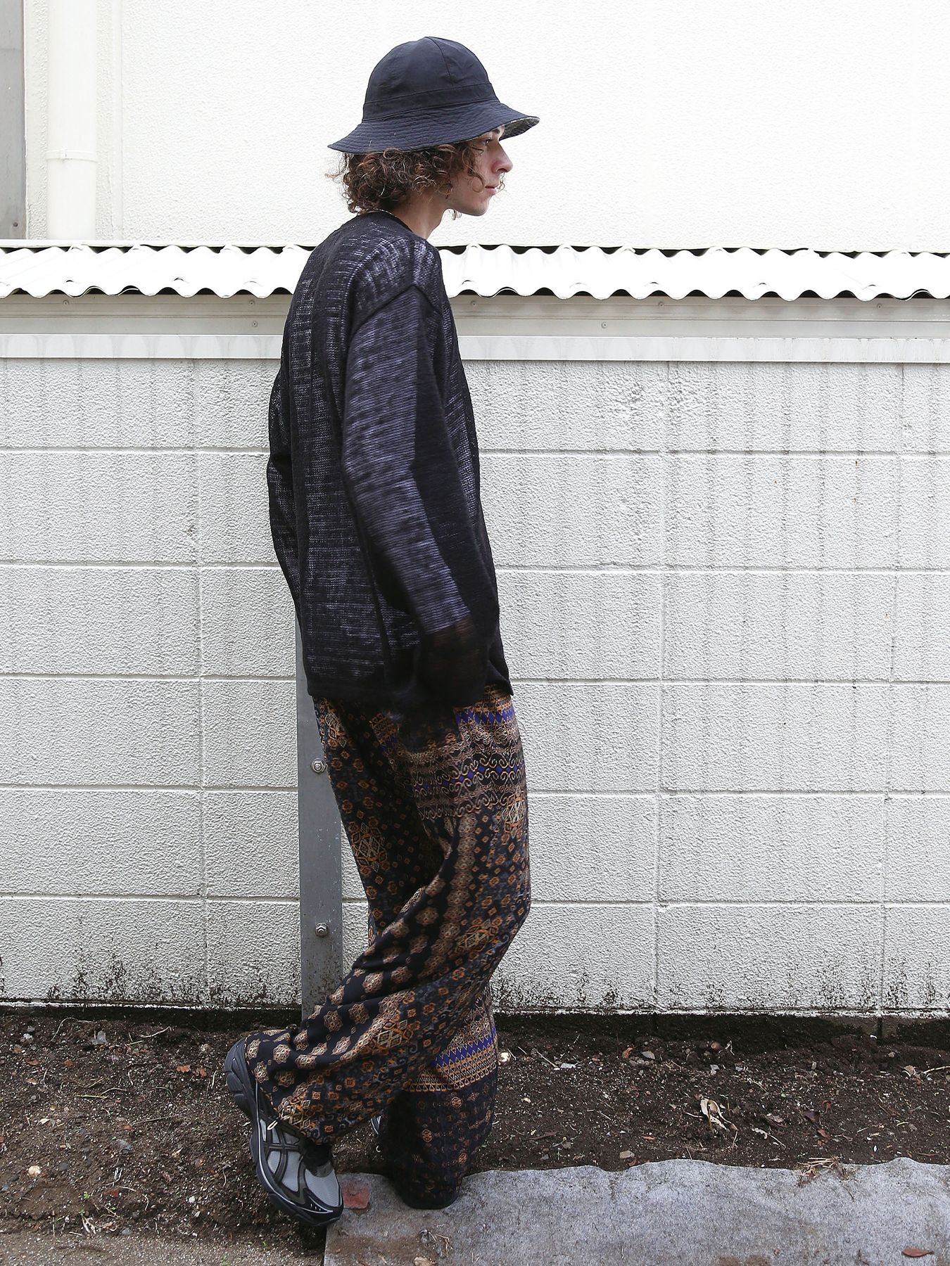 NOMAD PANTS / ブラック【QUOLT】