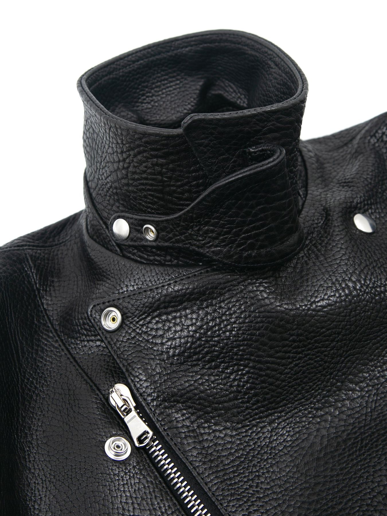 【予約品 】 Pit Vegetable Full Tanned Shrank Steerhide Double Riders / シュリンク ステア ハイド ダブル ライダース  / HI-FLYER（ハイフライヤー）