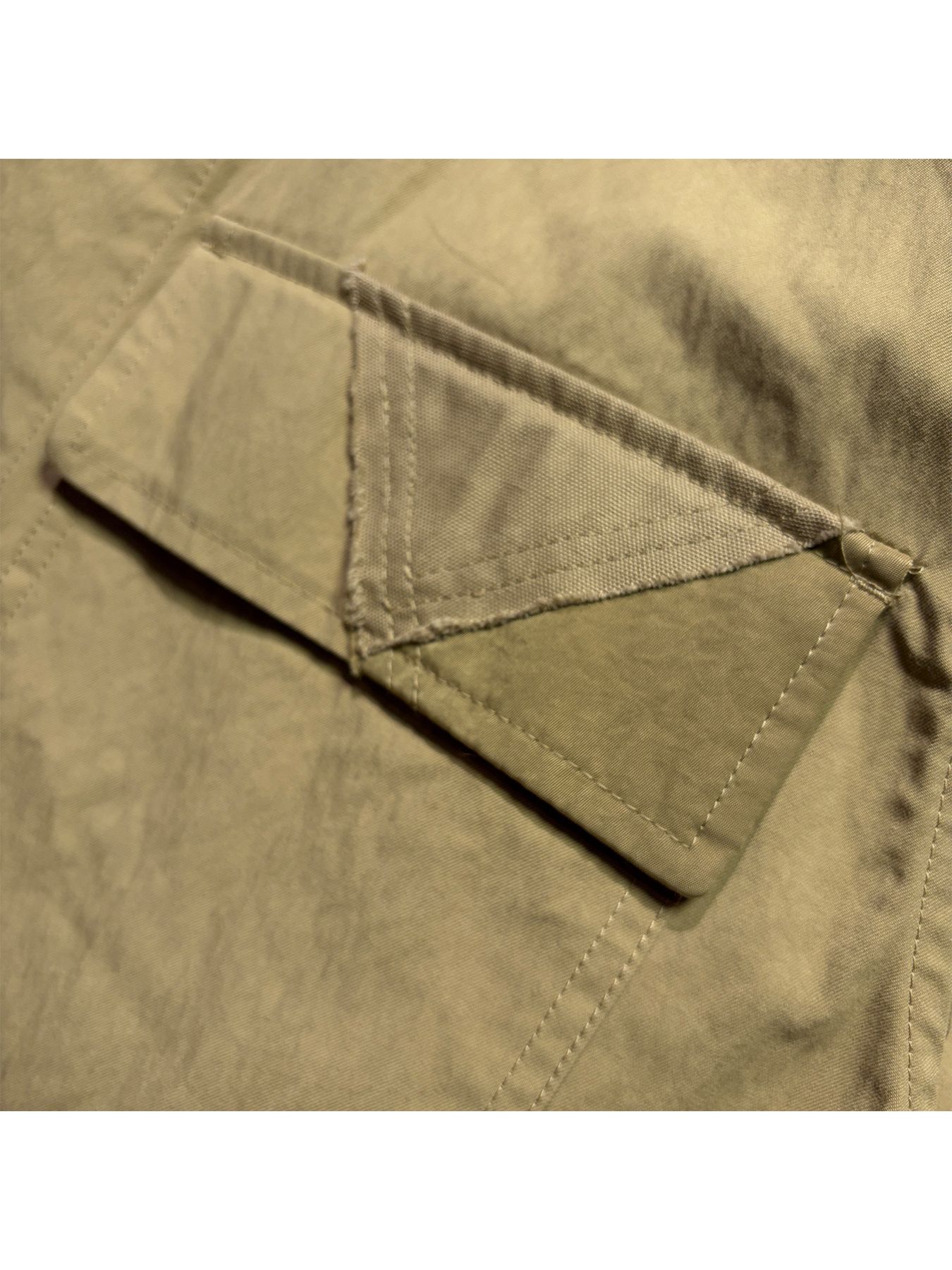 【予約品 8月23日(日) 締切】N/C GABA JKT/Peace / メタル / ベージュ