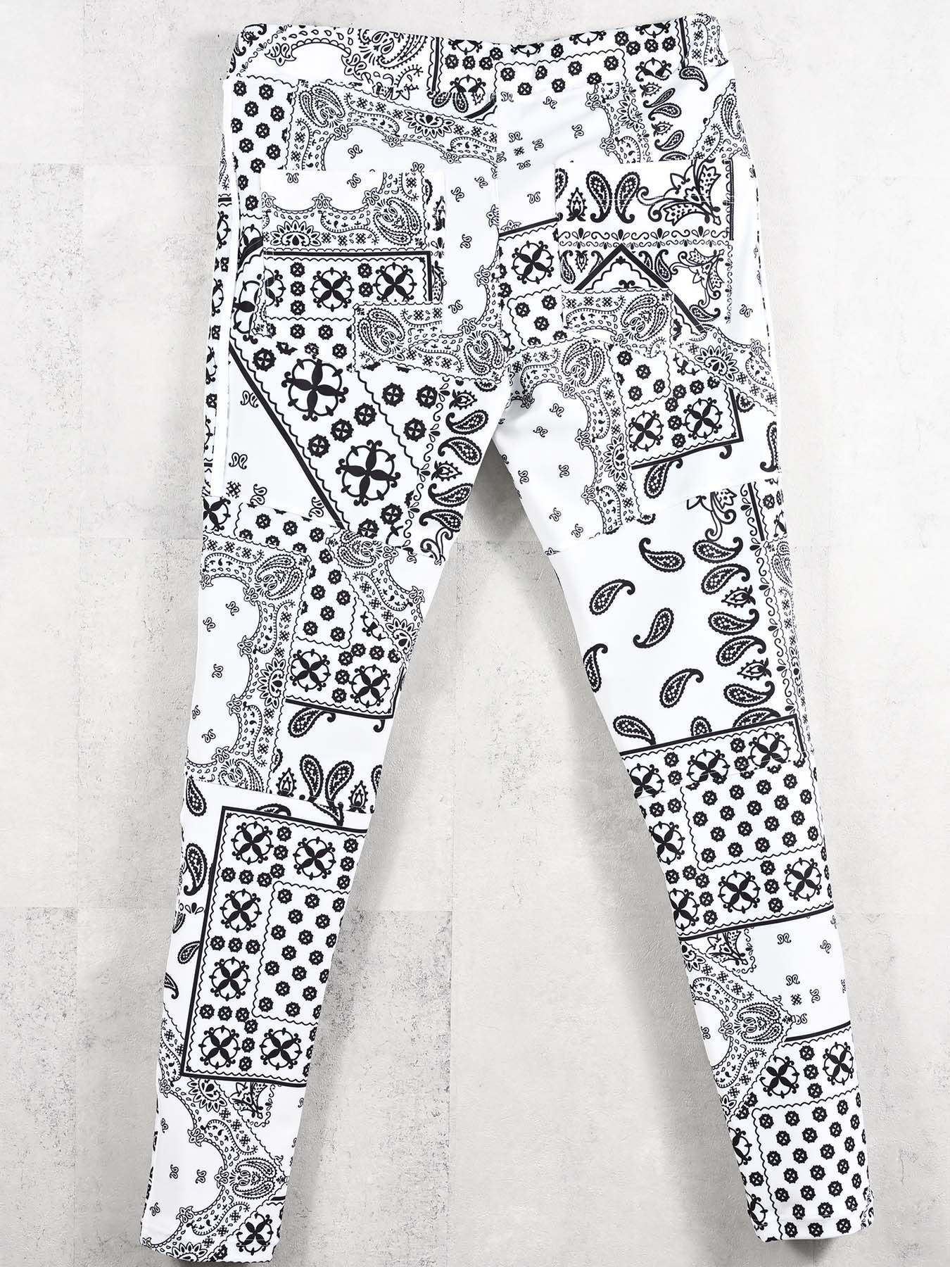 【予約品 11月16日(日) 締切】JOHNSON LINE PANTS / ジョンソンラインパンツ / バンダナホワイト