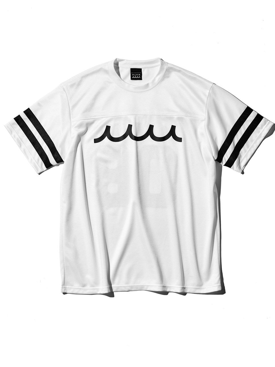 【予約～4/23火曜締切】muta Football Tee / Tシャツ / ホワイト 【Acanthus×muta】2024 6月上旬～上がり予定分