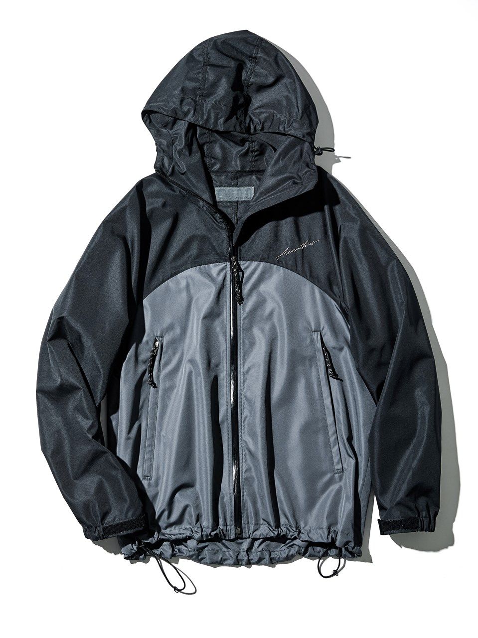 (予約品2023年10月19日18時締め) Light Shell Hooded Jacket / フードジャケット / ブラック