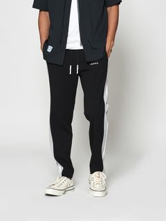 【予約品 10月9日(木) 締切】muta Track Pants / トラックパンツ / ブラック【Acanthus × muta MARINE】