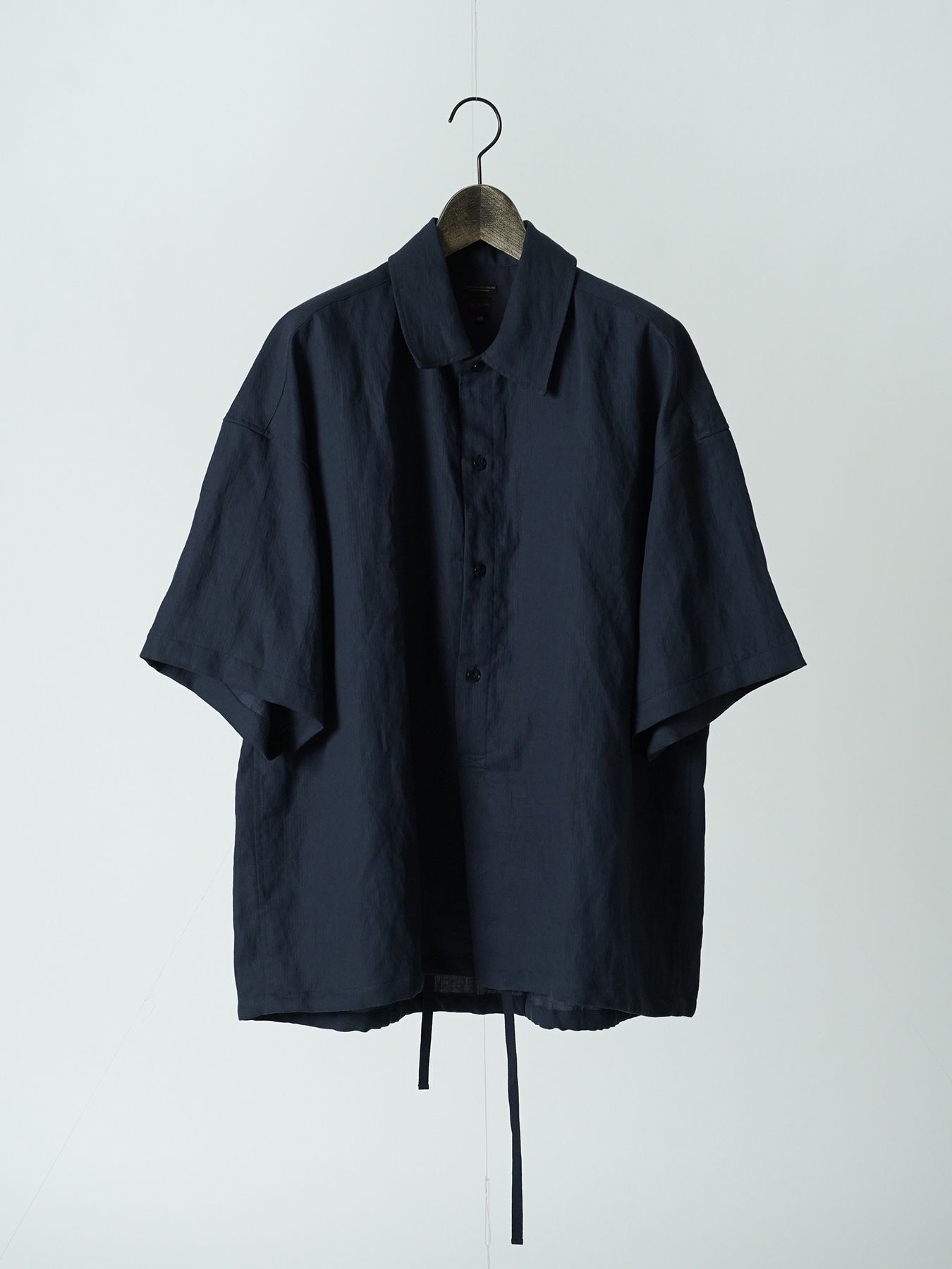 【予約品 5月6日(水) 締切】PLISSE-SHIRTS / ワークシャツ / ネイビー