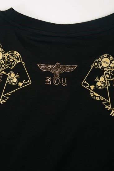 TRAMP WING T-SHIRTS #2 / Black 【BOY LONDON】
