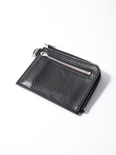 【予約品 10月12日(日) 締切】Pit Vegetable Full Tanned Shrunken Steerhide L-Wallet / フルタンニン ピット鞣し シュリンク ステア ハイド Lウォレット / ブラック