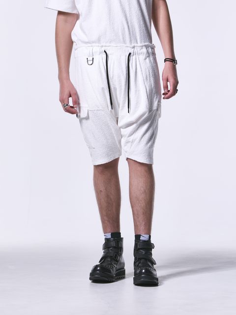 《予約品》 SaruelShorts / サルエルショートパンツ / ホワイト