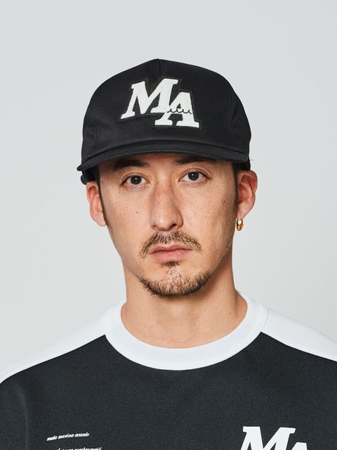 muta MA Logo Cap / ロゴキャップ / ブラック 【Acanthus×muta】