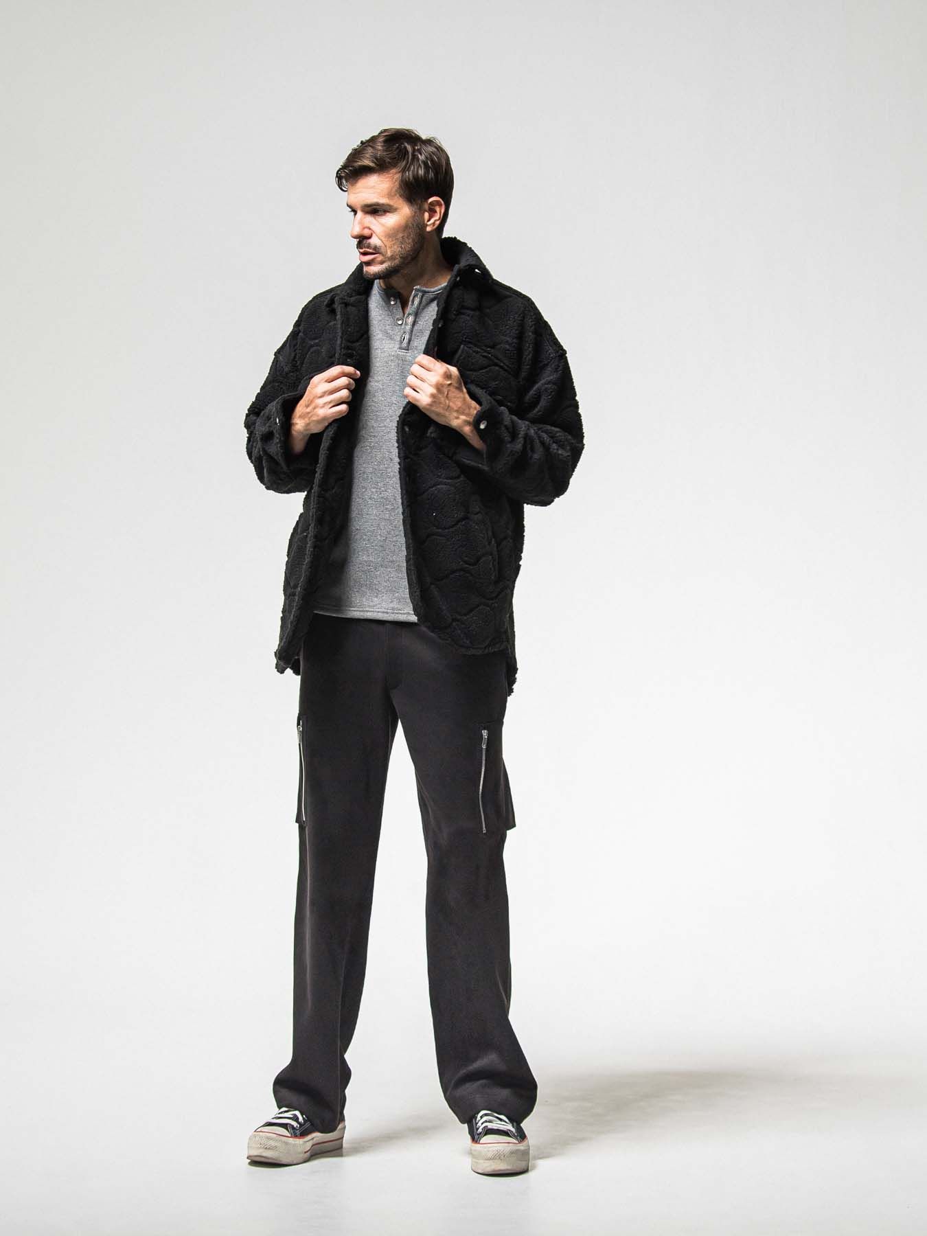 【予約品 8月31日(日) 締切】DAVID CARGO  PANTS / デヴィット カーゴパンツ / ブラック