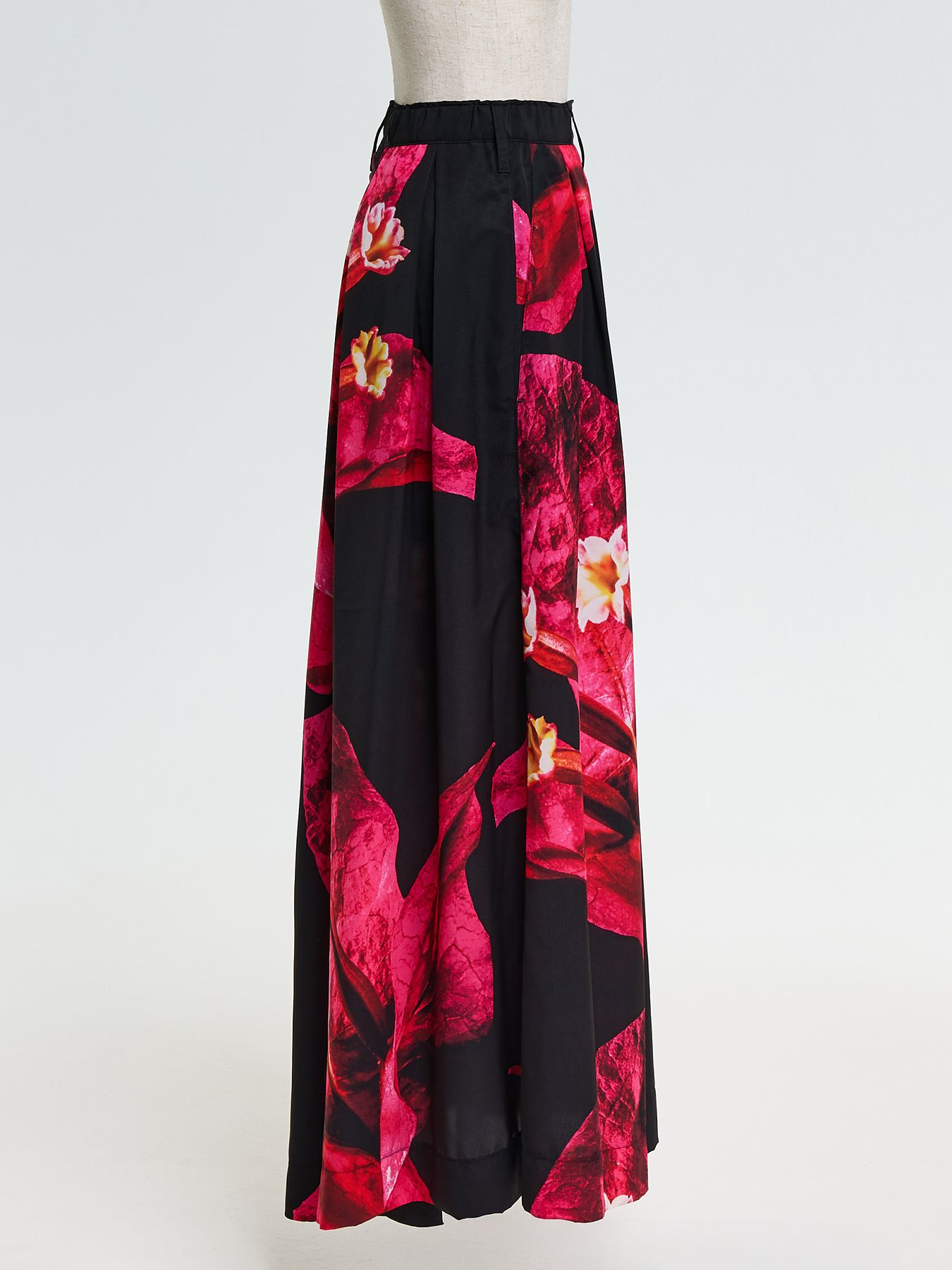 【予約品 10月26日(日) 締切】Drape Skirt / ドレープスカート / ブーゲンビリア
