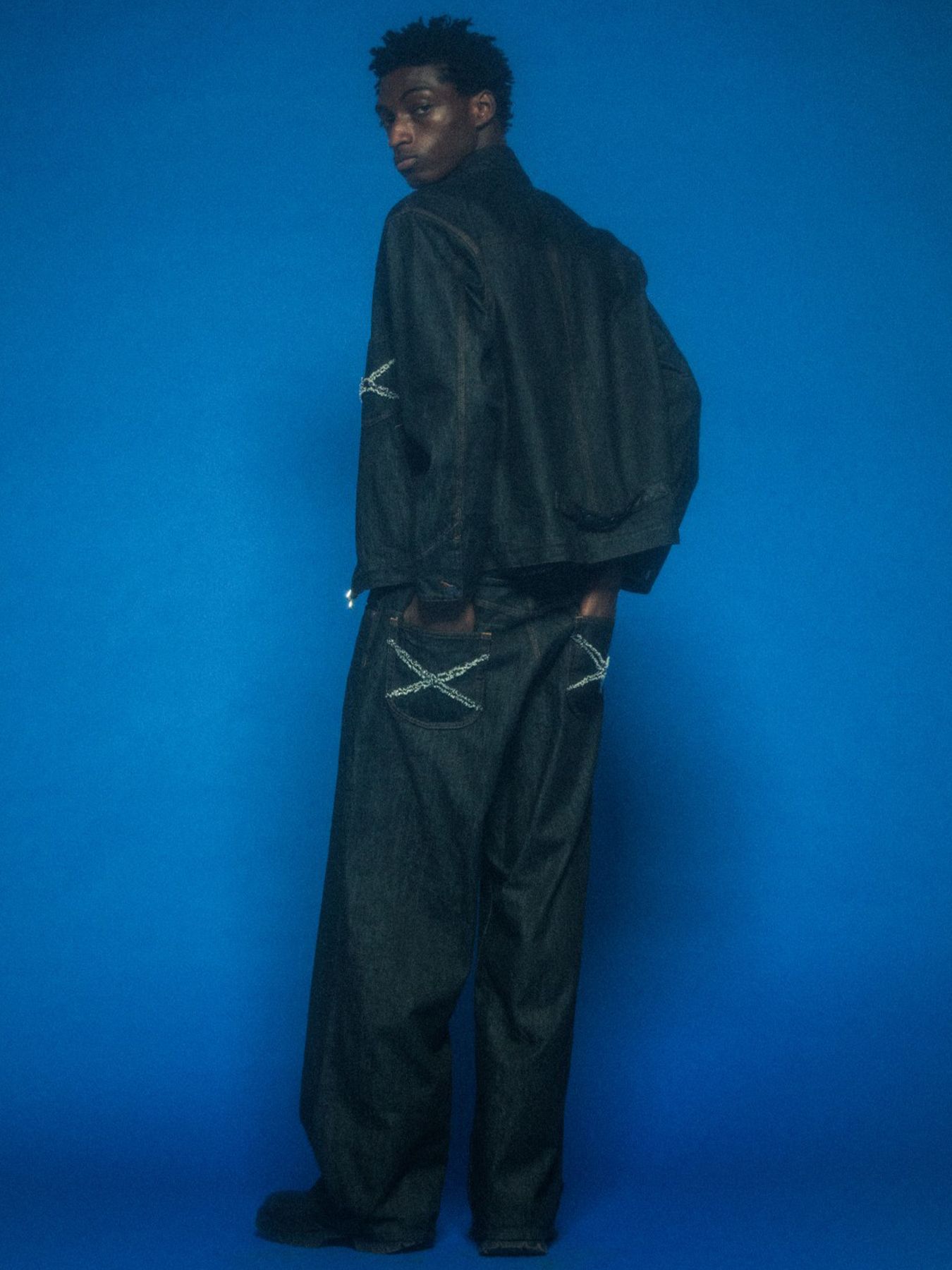 【予約品 8月23日(日) 締切】11.5oz DENIM PANTS / ブルー