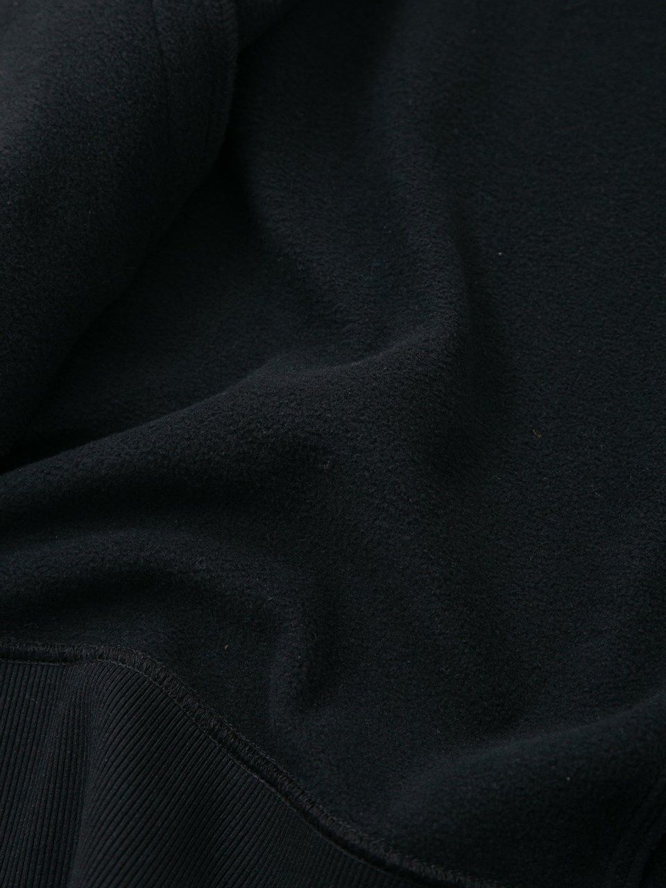 コーデュラ 裏フリース ジップアップ フーディー /  Zipup Hoodie  / ブラック 【STRUM】