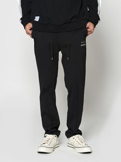 【予約品 10月9日(木) 締切】muta Easy Tight Slacks / イージータイトスラックスパンツ / ブラック【Acanthus × muta MARINE】