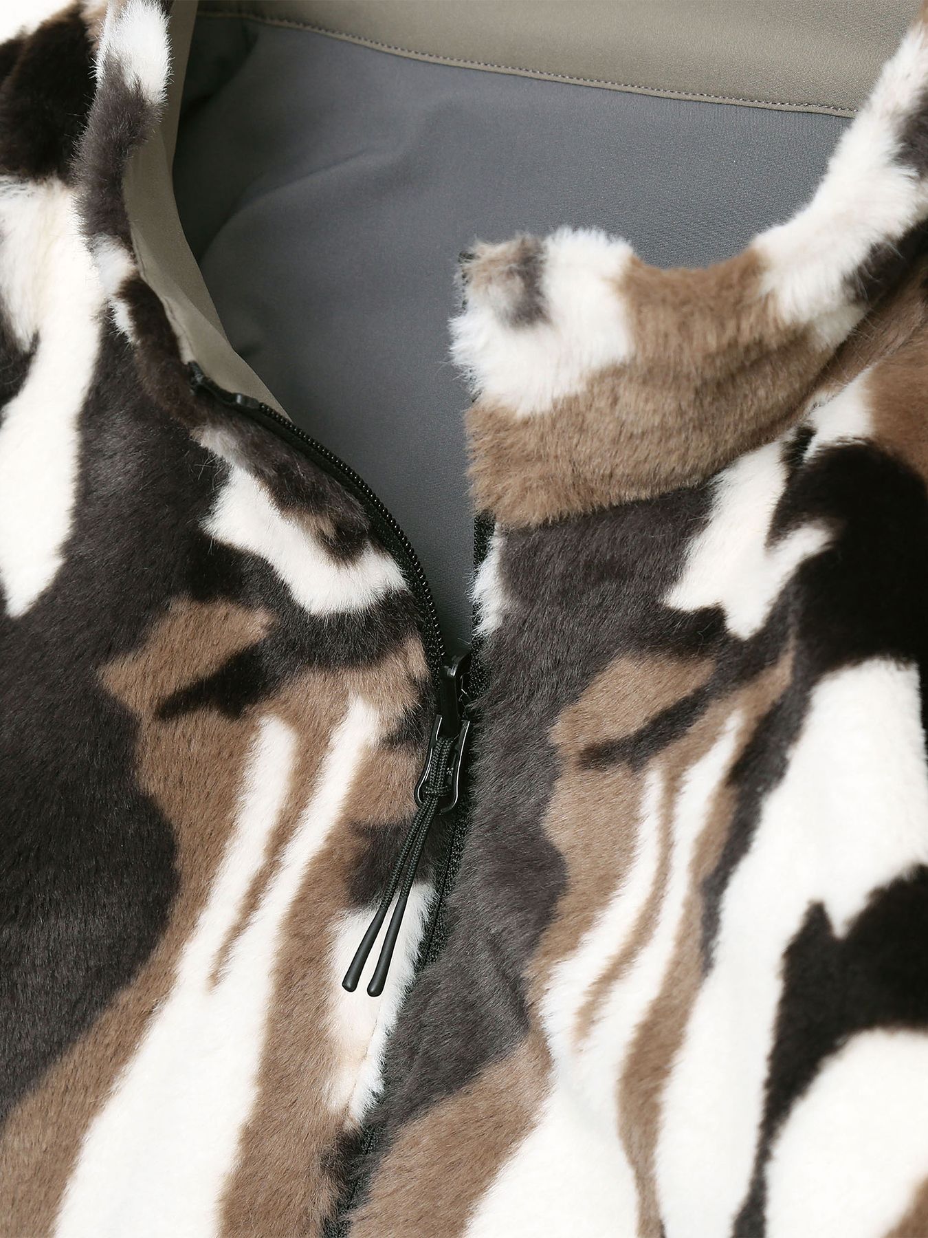 リバーシブル REVERSIBLE-HYPE JKT / GRAY-BEIGE【QUOLT】