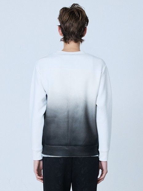 ライダース長袖 スウェットグラデーション【5351 POUR LES HOMMES】