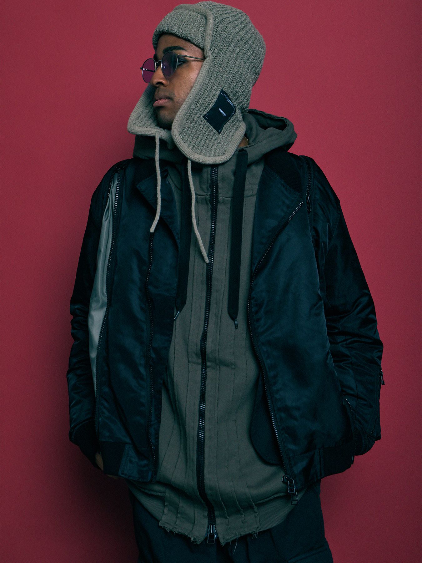 FRAGFORM ZIP HOODIE / ジップフーディー / OD