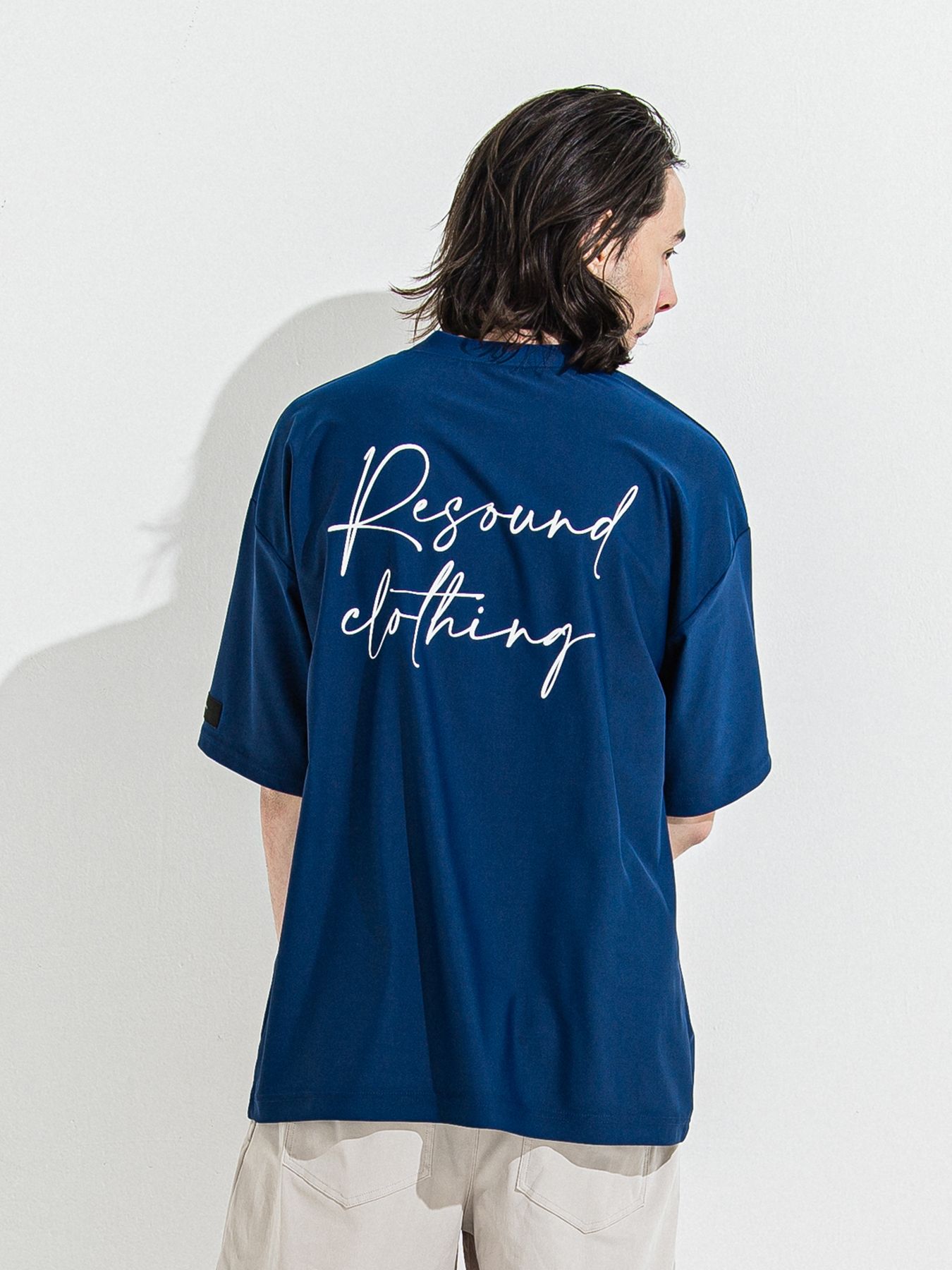 【予約品 】ID RASH OVER T / ラッシュガード IDオーバーサイズTシャツ / ネイビー