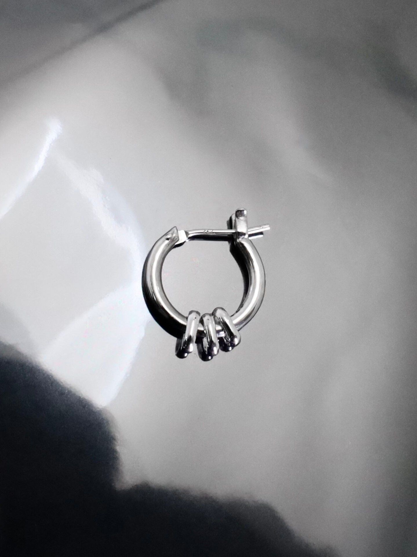 《受注生産》 THIN HOOP with OVAL / シンフープ ウィズ オーバル 【注文から2～3週間後入荷予定】