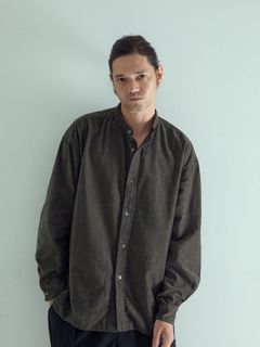 【予約品 】MOULOFFICER / シャツ / チャコール