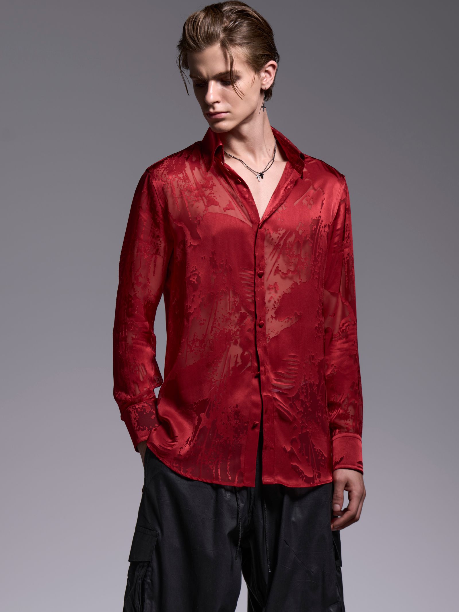 【予約品 1月4日(日) 締切】Shirt / シャツ / レッド