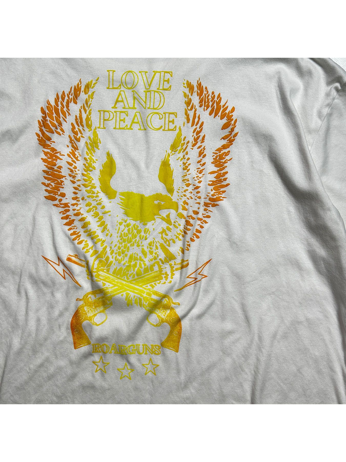 【予約品 8月10日(日) 締切 】EAGEL CROSSGUN S/S T / イーグル クロスガン Tシャツ / ホワイト
