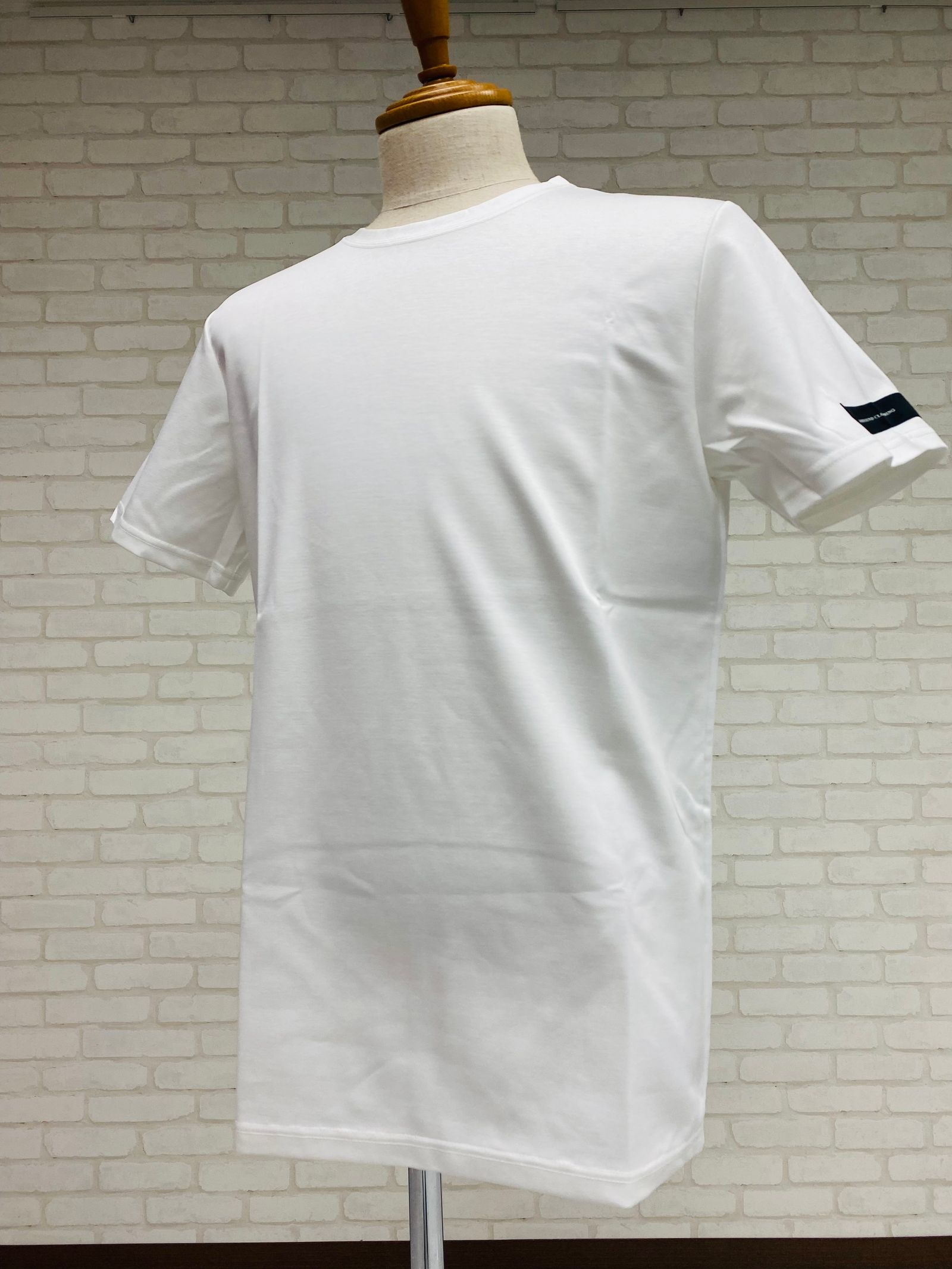最高級オーガニックコットンTシャツ Finest  BASIC  T/ ホワイト 【RESOUND CLOTHING】