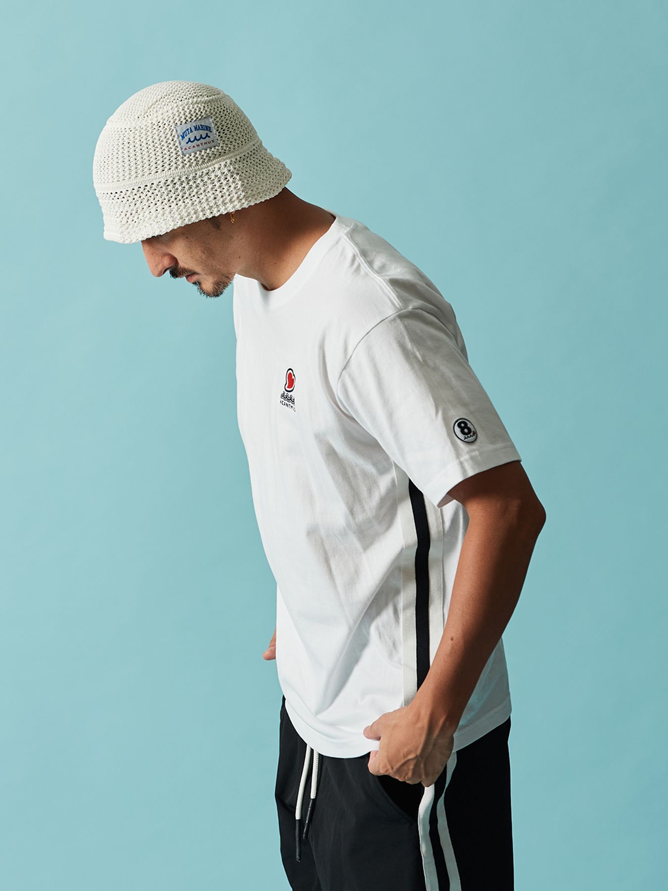 muta sweet tee / Tシャツ / ホワイト【Acanthus × muta MARINE】