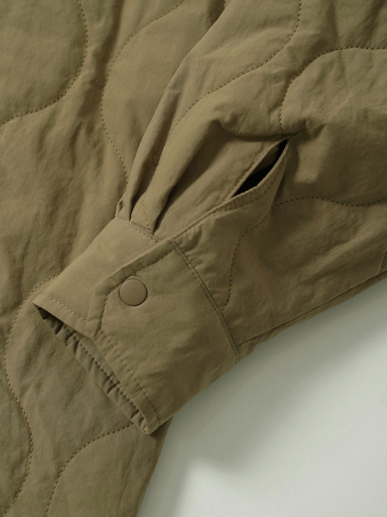 【予約品 5月6日(水) 締切】FLIPPADDING-SHIRTS / リバーシブルシャツ / オリーブ×オリーブ