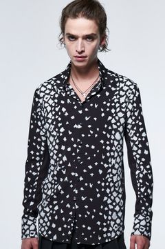 《予約品》 SideRibShirt / ブラックレオパード 【kiryuyrik】 2023年3月以降入荷予定