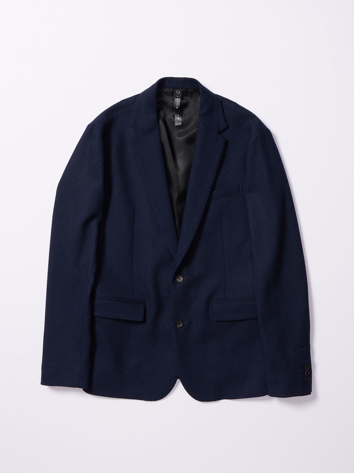 【予約品 4月19日(日) 18時締切】comfort tailored jacket / コンフォート テーラードジャケット / ネイビー