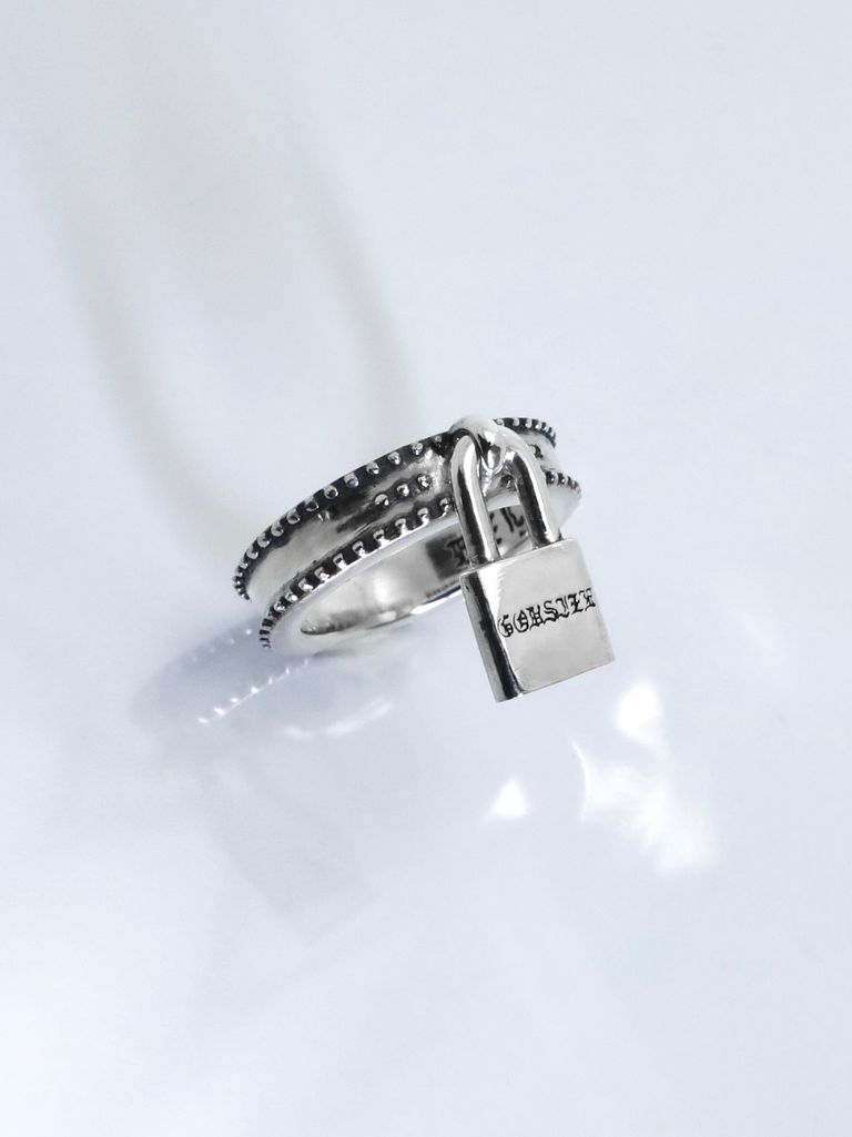 売れ筋がひ！ GODSIZE - 《受注生産》 PADLOCK RING / パドロックリング アクセサリー