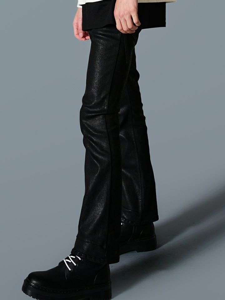 5P SHOE CUT PANTS / シューカットパンツ / ブラック