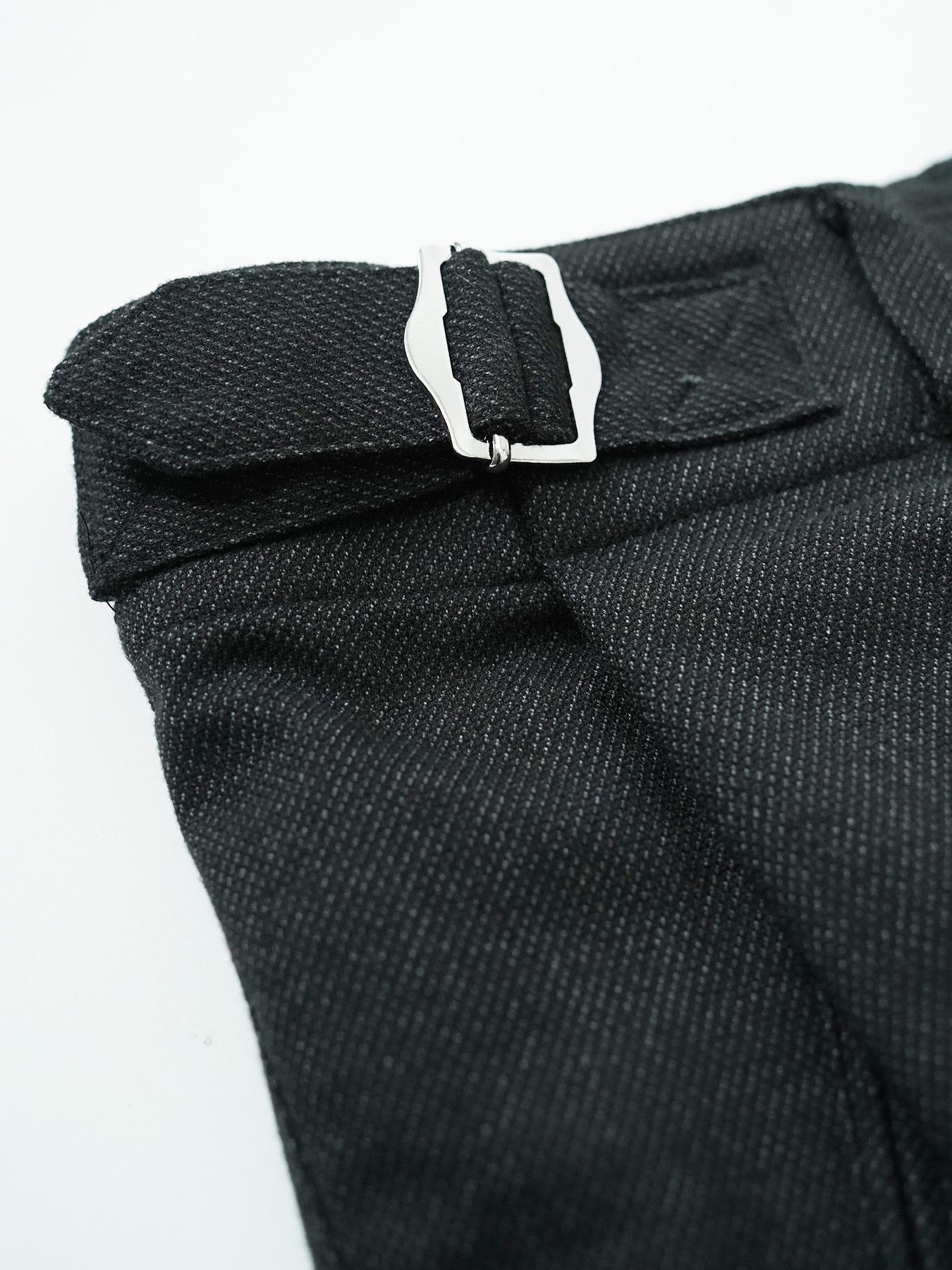 【予約品 5月27日(水) 締切】OVERTROUSERS / ワイドパンツ / ブラック