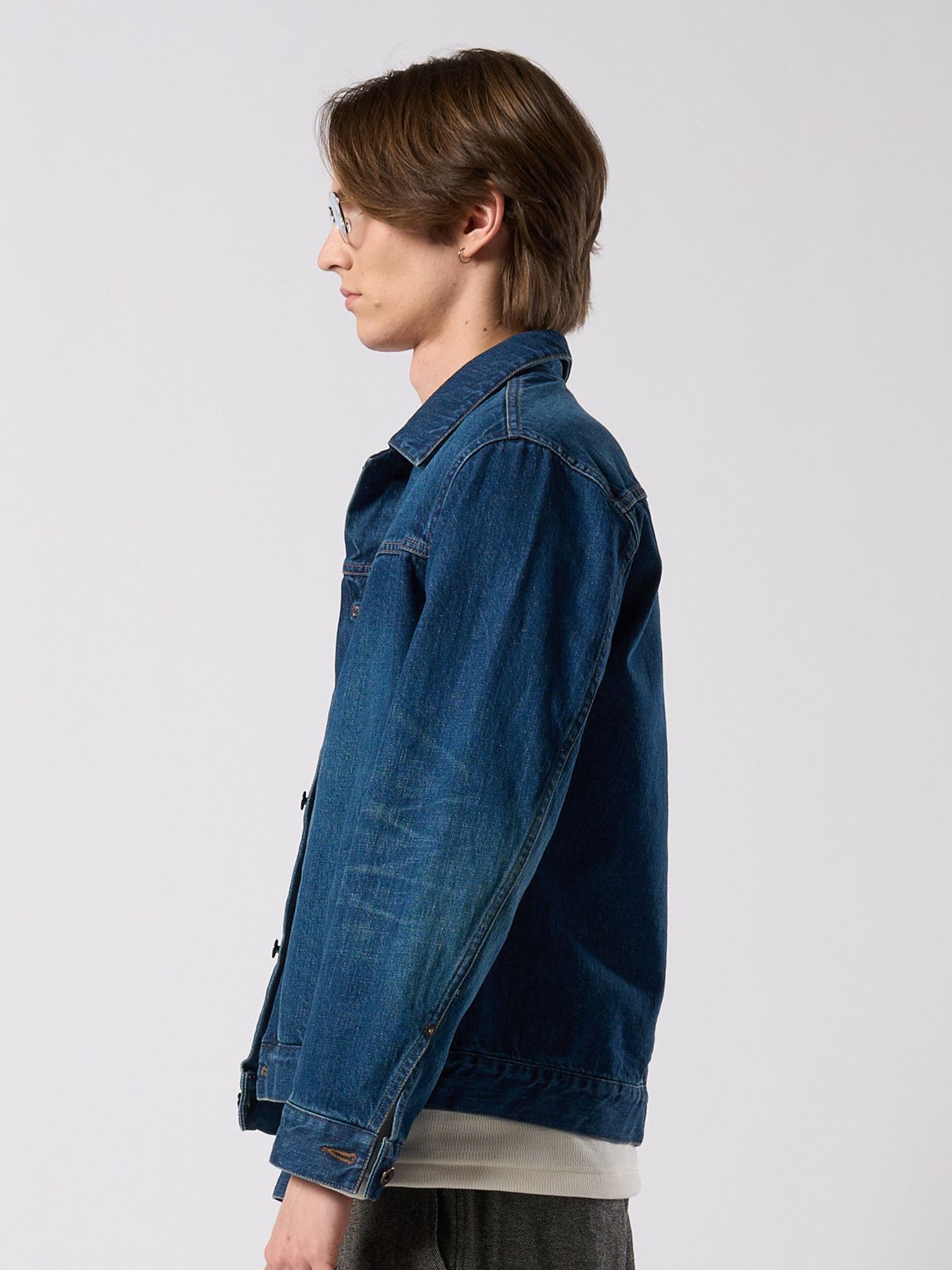 【予約品 4月19日(日) 18時締切】denim jacket type1 (used) / ユーズド加工 TYPE1 デニムジャケット / インディゴユーズド