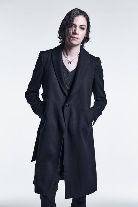 《予約品》 ShawlCollarCoat CasimereBeaver / Black 【kiryuyrik】 10月入荷予定