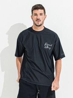 ID RASH OVER T / ラッシュガード IDオーバーサイズTシャツ / ブラック