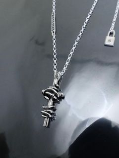 《受注生産》 THORNY CROSS #1 NECKLACE with GODSIZE® I.D. TAG / ソーニークロス#1ネックレス ゴッドサイズ® I.D.タグ / 注文から4週間~後入荷予定
