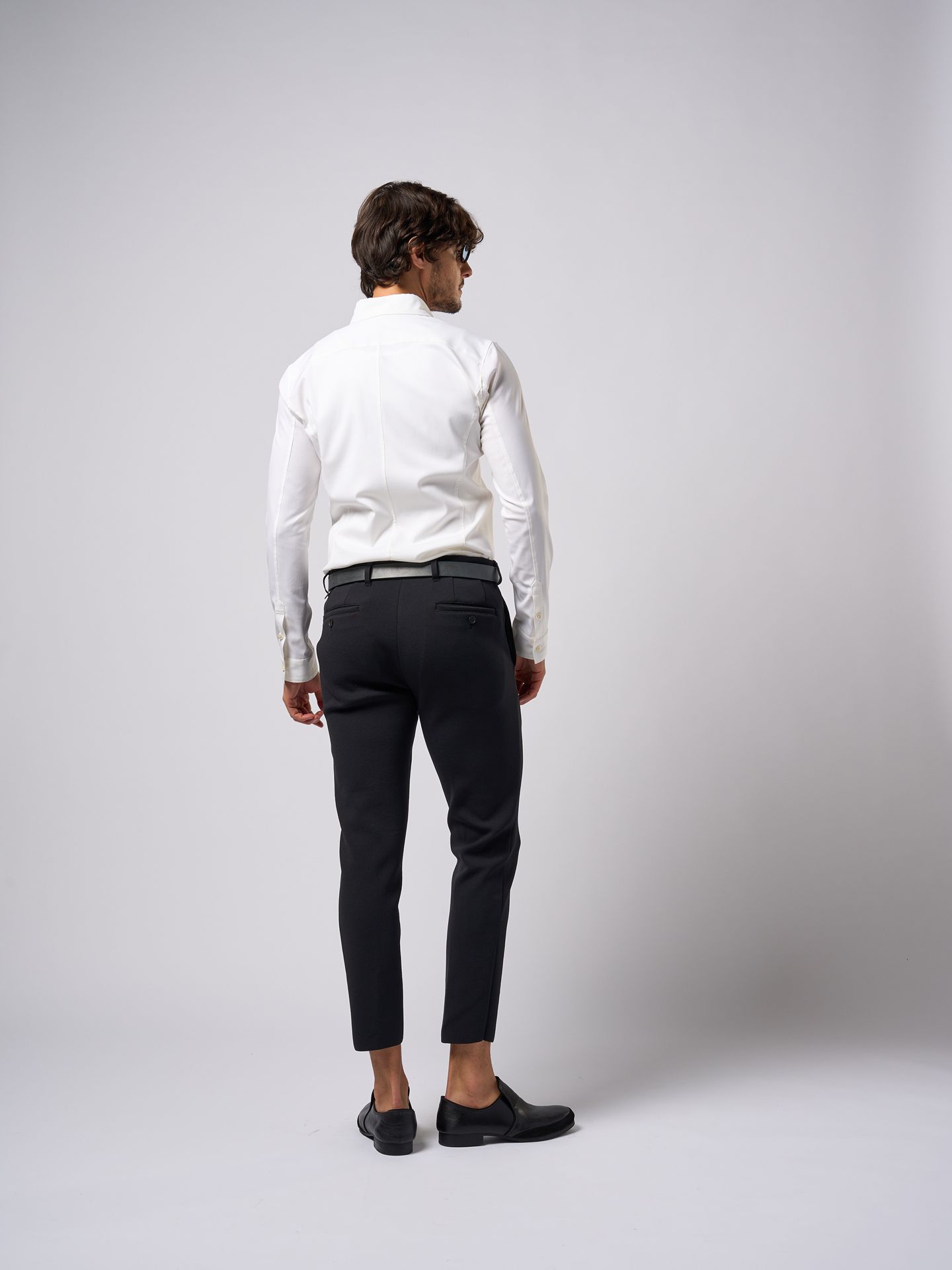 【予約品9月19日 10時締め】 function knit easy slacks  / スラックス / ブラック