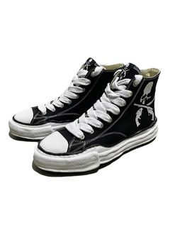 トリプルコラボスニーカー roarguns ×mastemind WOLD× Maison MIHARAYASUHIRO / BLACK 【roarguns】