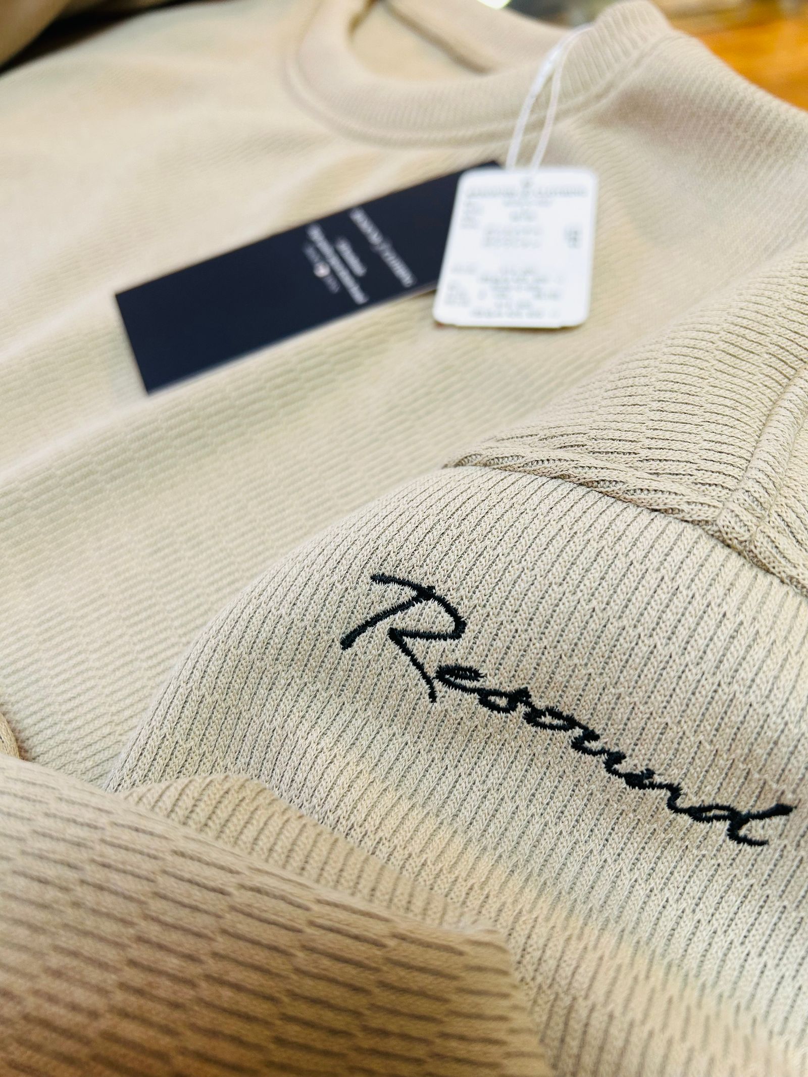RESOUND CLOTHING - thermal loose trainer / 裏地特殊起毛