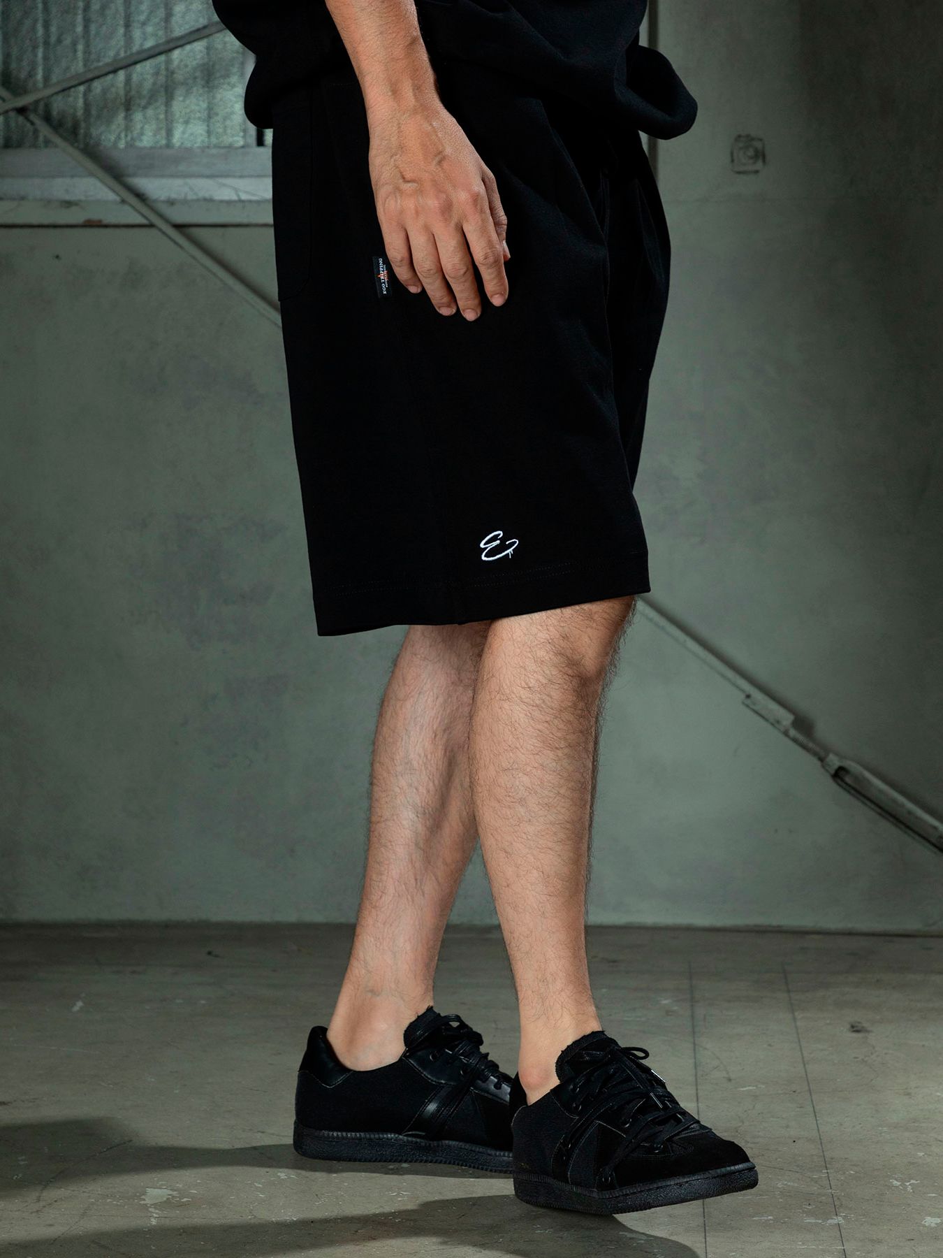 【予約品 11月9日(月) 締切】HEAVYJERSEY Drip / ヘビーオンスジャージー ショーツ / ブラック