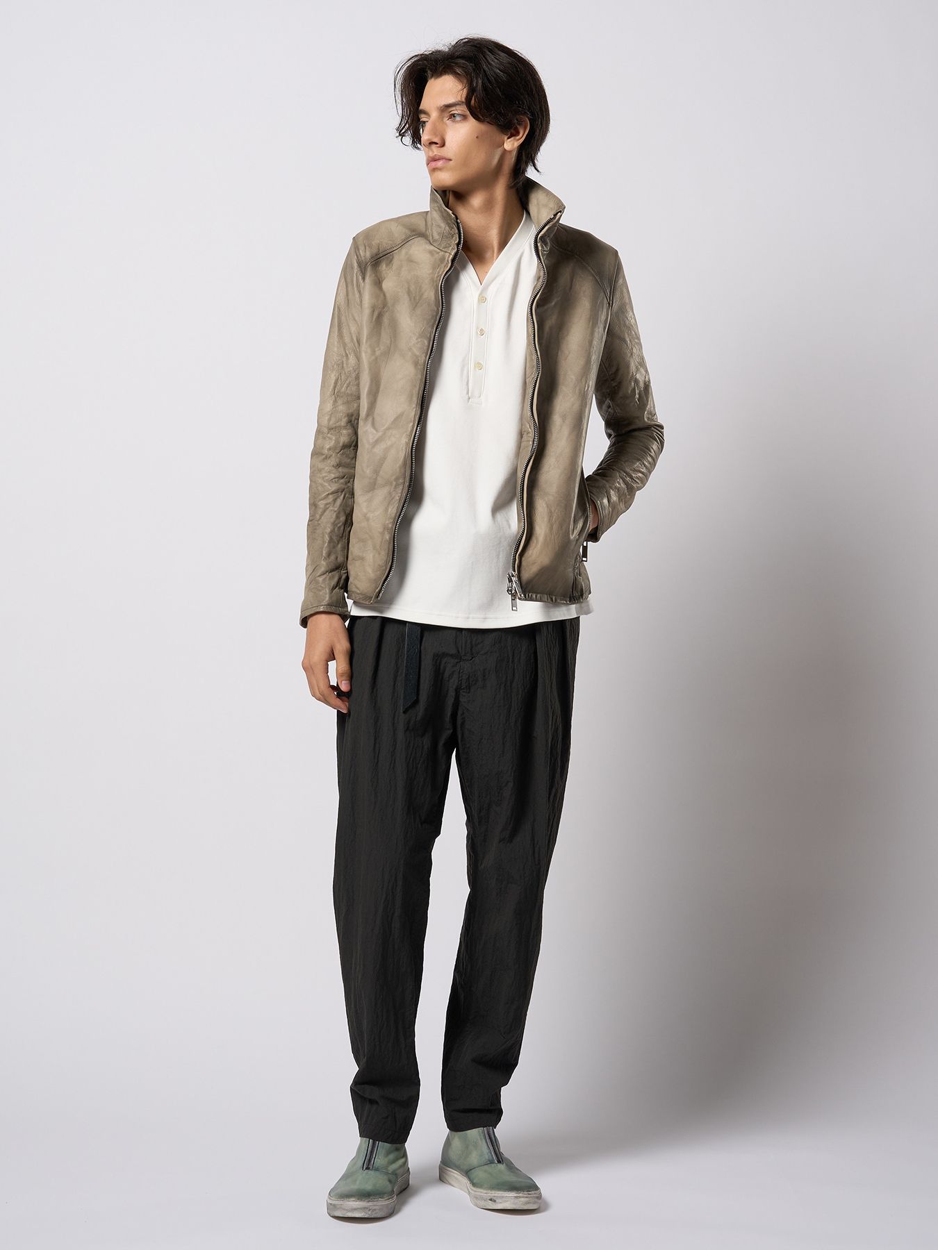 【予約品 9月23日(火) 締切】stand riders(cow leather) / スタンドライダース(カウレザー) / ベージュ