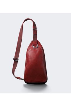 ボディバッグ Antique Leather / Cardinal Red 【aniary】