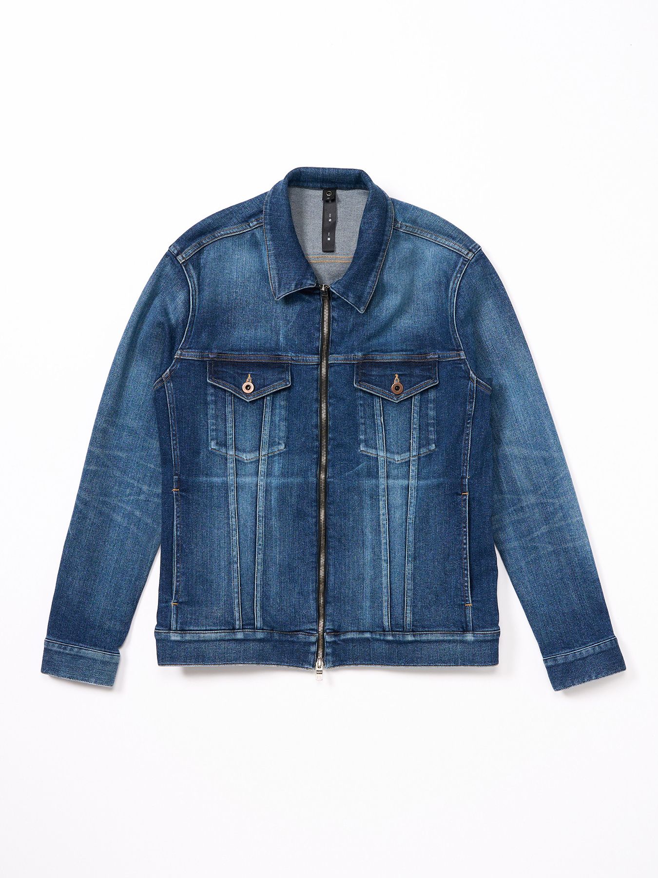 【予約品 9月23日(火) 締切】denim zip blouson / デニムジップブルゾン / ユーズド