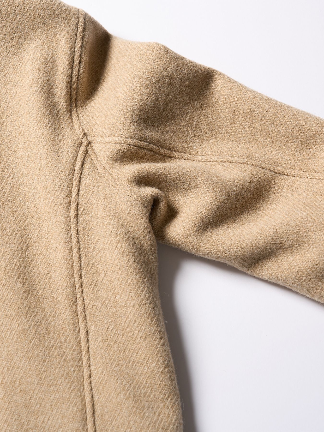 【予約品 】classical tweed zip blouson / クラシックツイード ジップブルゾン / ベージュ