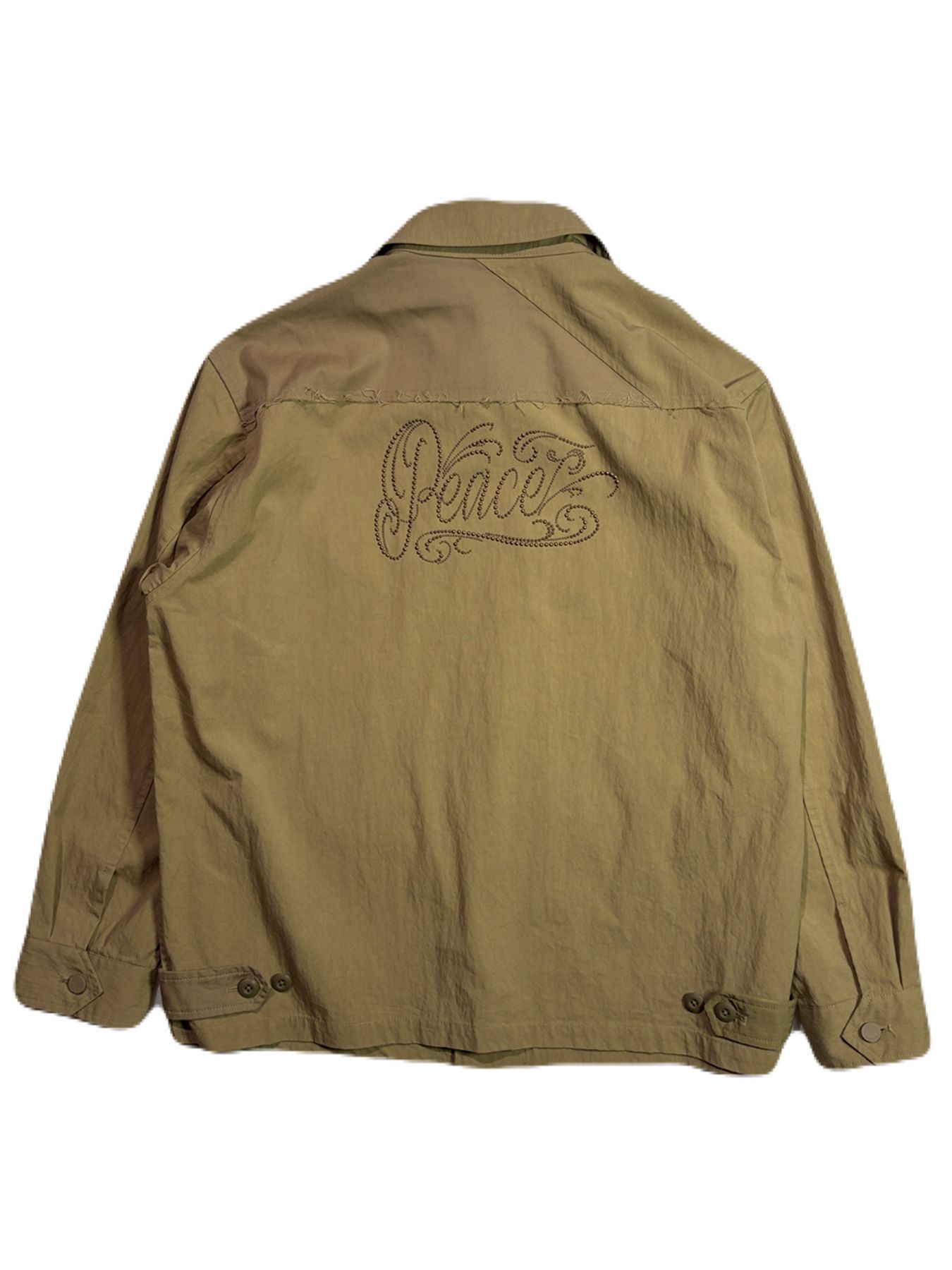 【予約品 8月23日(日) 締切】N/C GABA JKT/Peace / メタル / ベージュ
