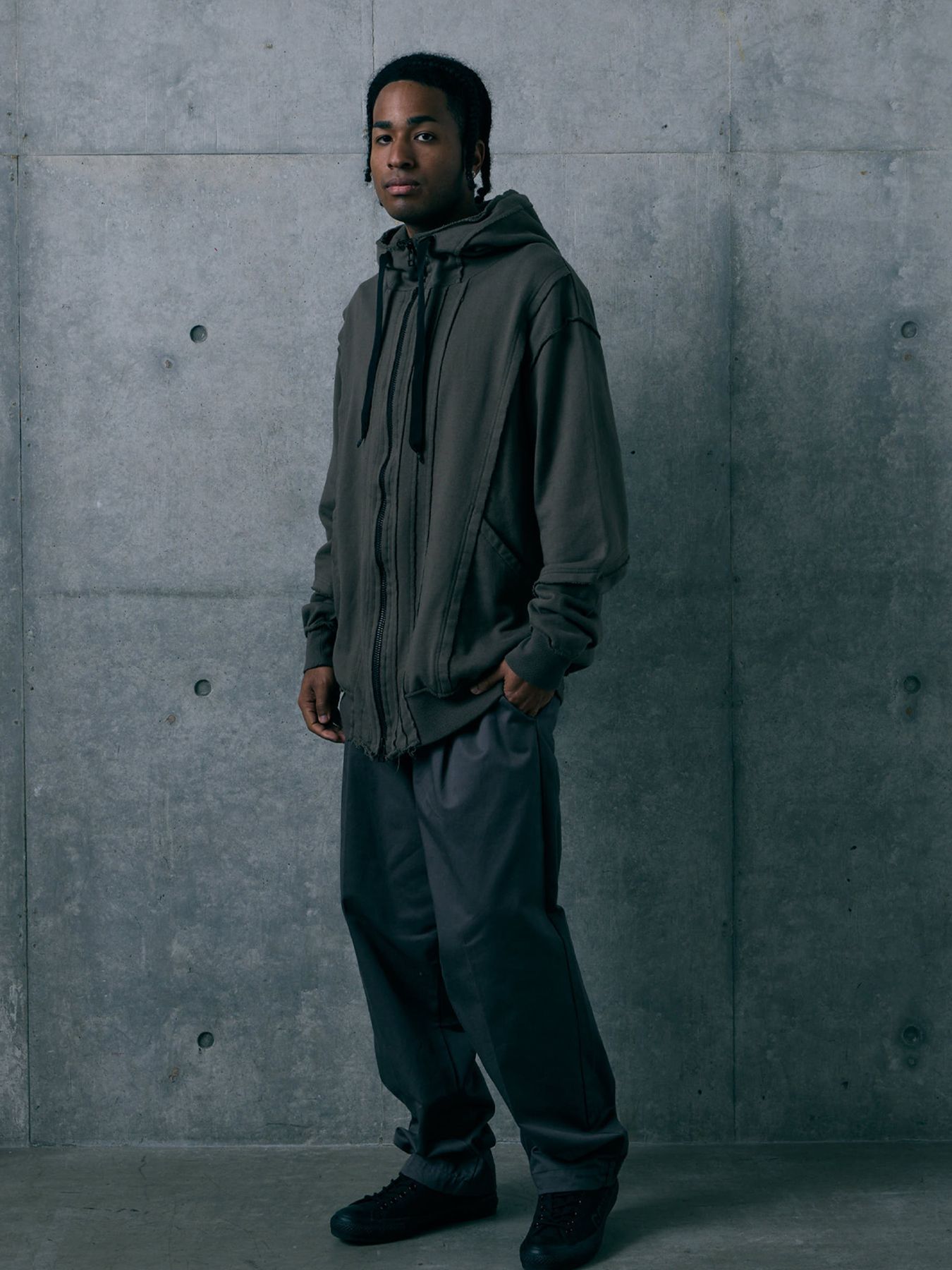 FRAGFORM ZIP HOODIE / ジップフーディー / OD
